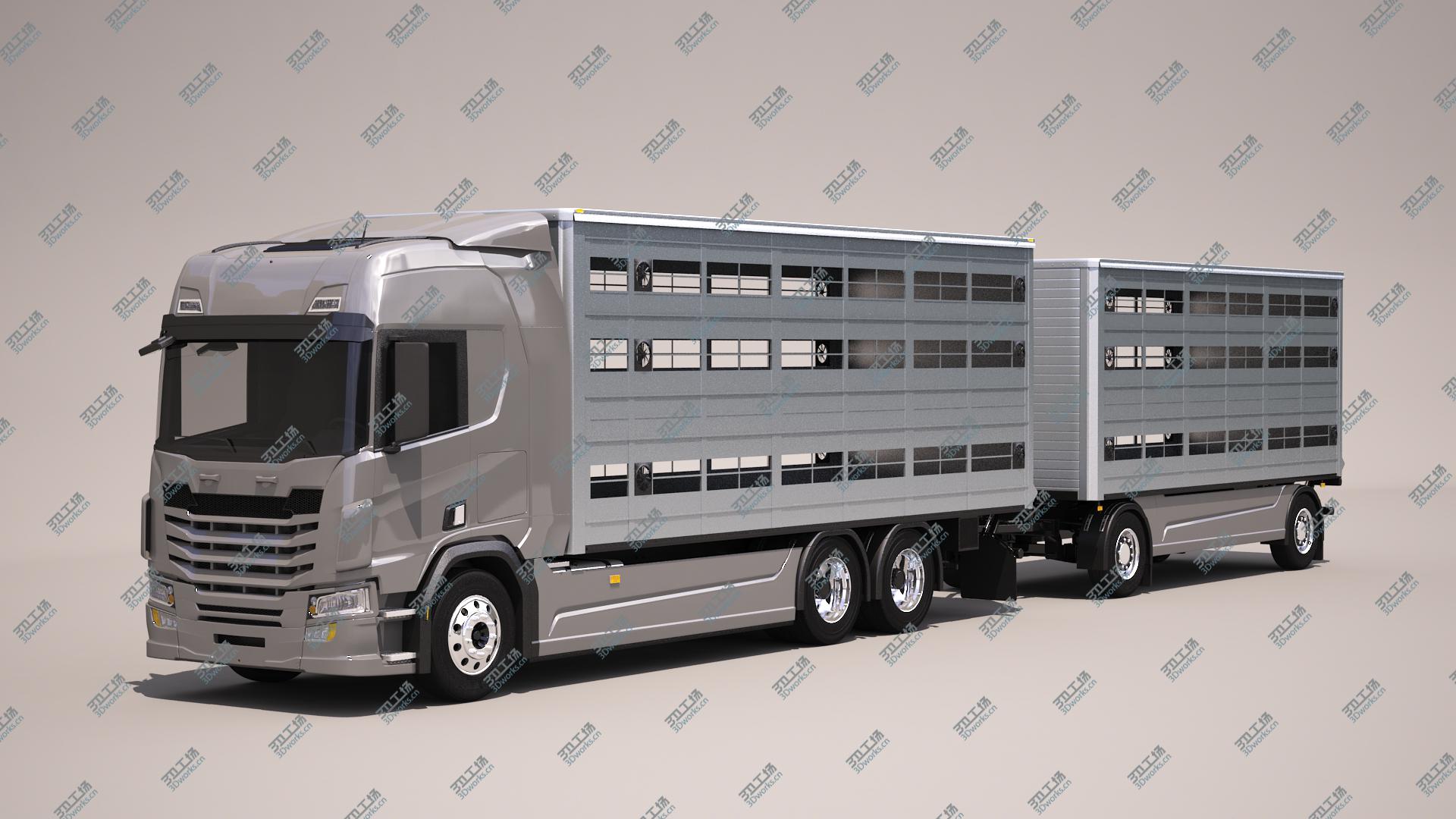 images/goods_img/202104021/3D Livestock Tandem Truck/1.jpg